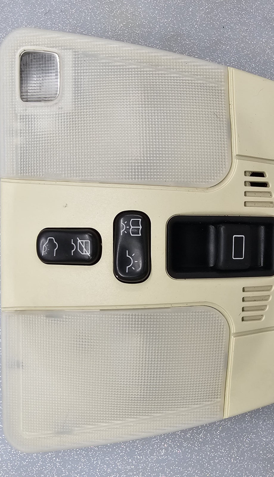 🔥95-97 A16 Mercedes Benz E300 E320 E420 W210 FRONT DOME LIGHT LAMP OEM Tan