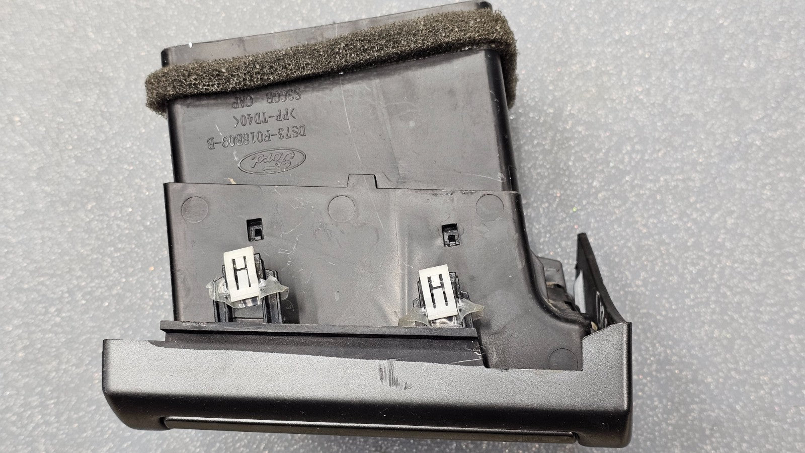 🔥13-20 FORD FUSION Left Driver DASH AIR VENT Heater TRIM ASSEMBLY SILVER OEM