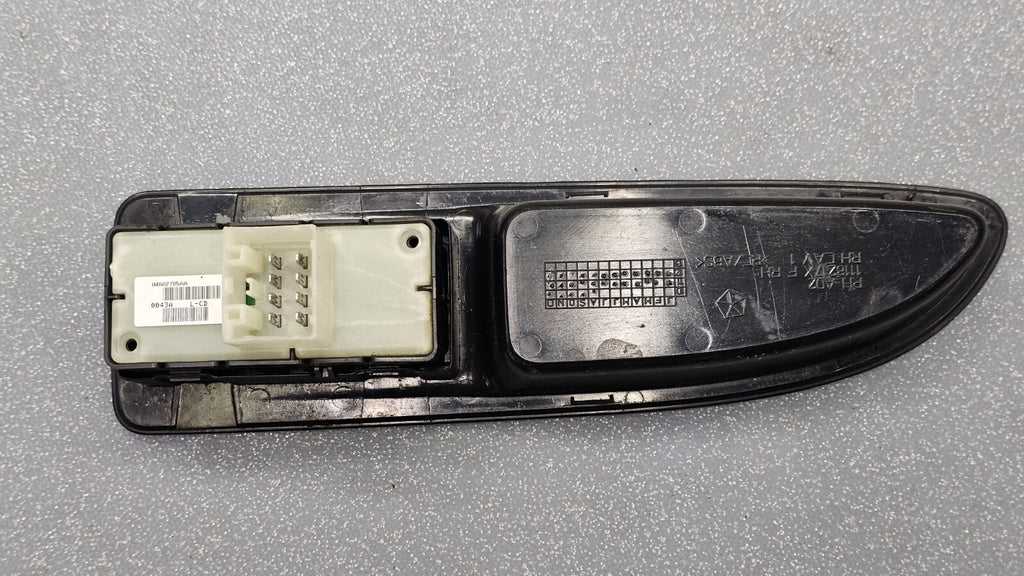 🔥11-17 Chrysler 200 Compass Right Passenger Power Window Control Switch Black