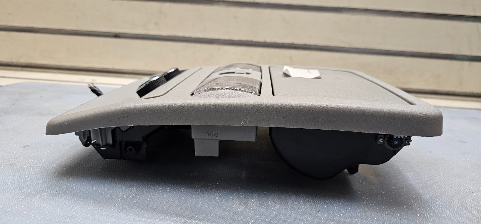 🔥08-12 NISSAN PATHFINDER OVERHEAD CONSOLE W/REAR A/C SUNROOF HVAC CONTROL GRAY