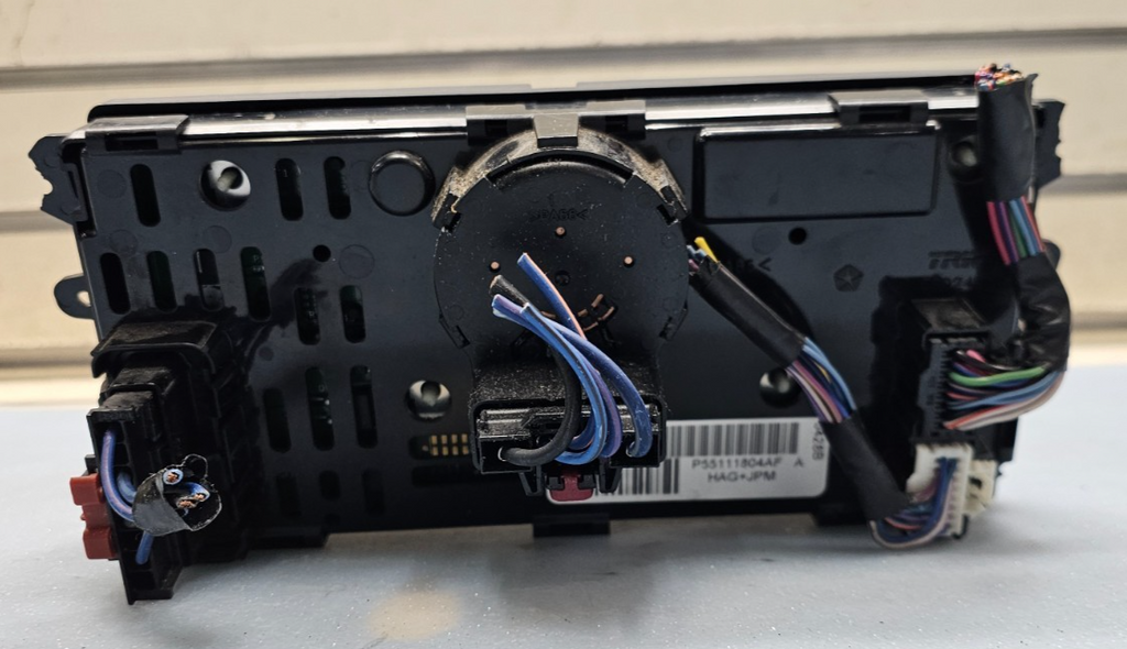 🔥08-10 Grand Caravan Town Country Climate Control Rear HVAC Heater Dash Black