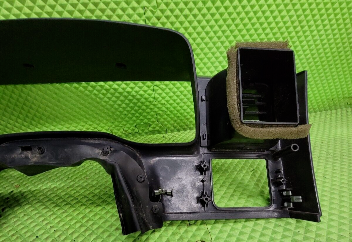 🔥98-00 Dodge Dakota & Durango Dash Trim Radio Gauge Cluster Bezel black C30