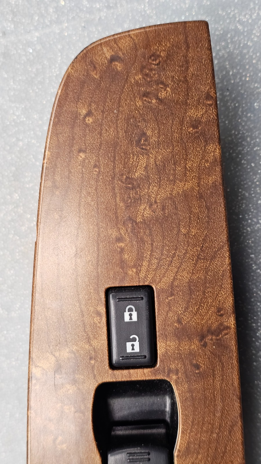 🔥07-12 NISSAN ALTIMA FRONT RIGHT PASSENGER DOOR WINDOW SWITCH LOCK WOOD OEM