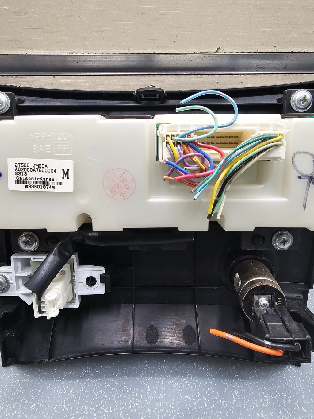 🔥08-15 NISSAN ROGUE DASH AC A/C HVAC HEATER CLIMATE TEMPERATURE CONTROL PANEL