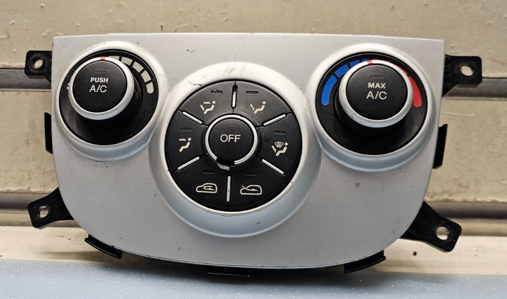 🔥07-09 Santa Fe A/C Heater Manual Dash Temperature Climate Control Silver