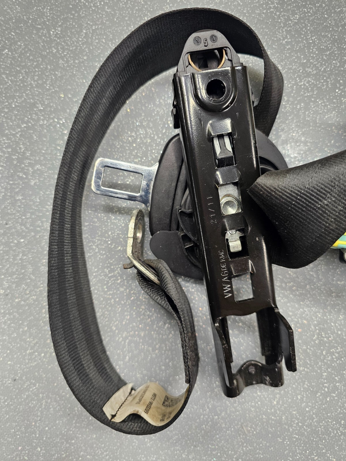 🔥11-18 VOLKSWAGEN JETTA FRONT RIGHT PASSENGER SEAT BELT RETRACTOR ASSEMBLY OEM