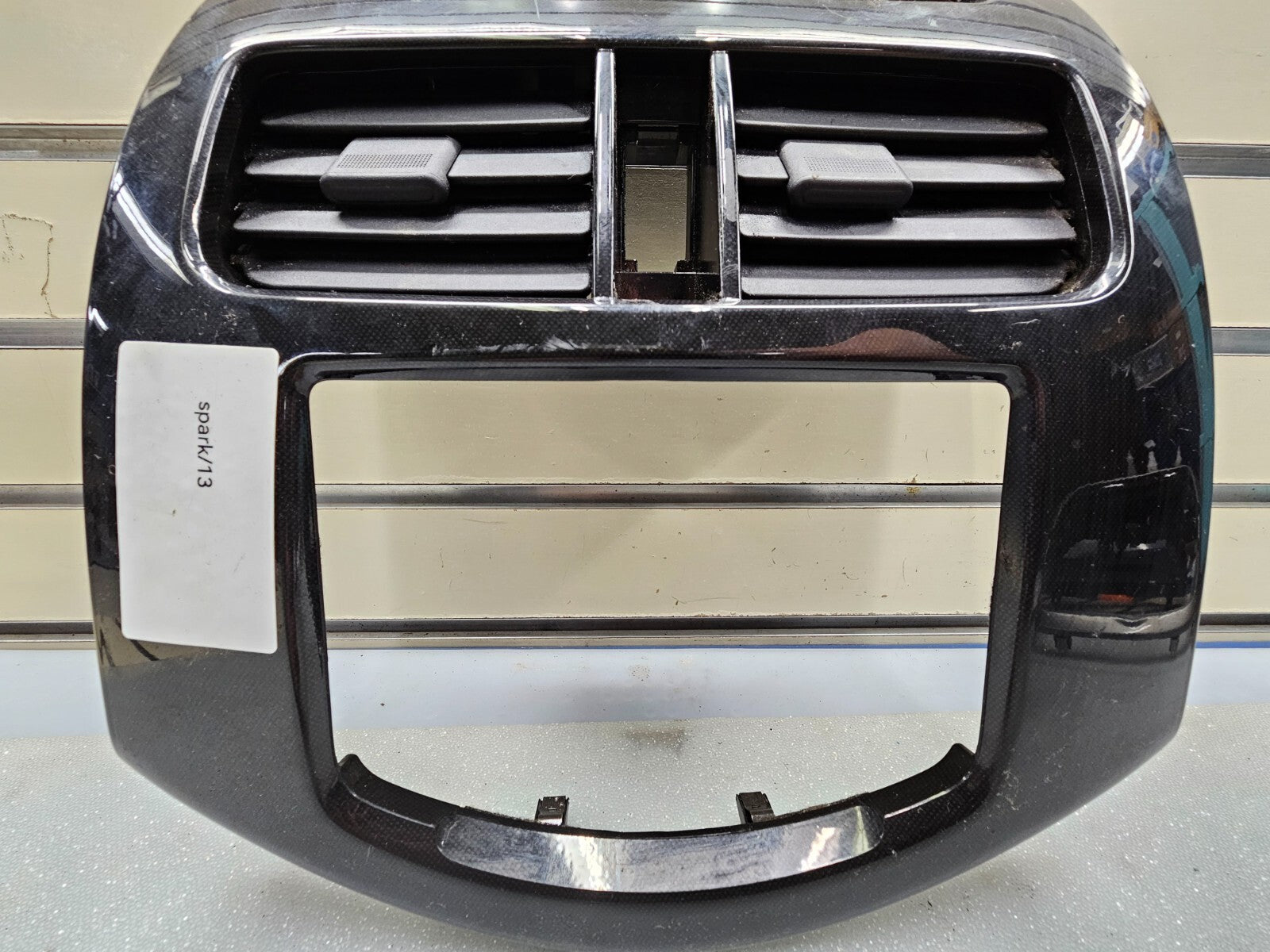 🔥11-15 Chevy SPARK Center Dash Radio Stereo Display Bezel Trim Panel Black OEM