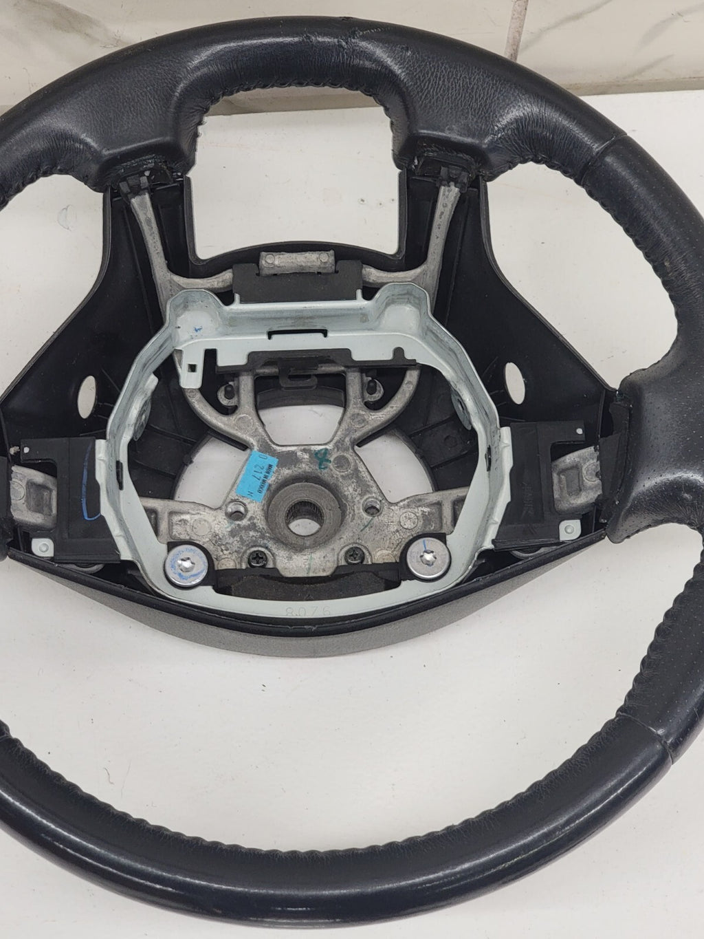 🔥07-12 Nissan Altima Left Driver Steering Column Wheel Cover Leather Black OEM