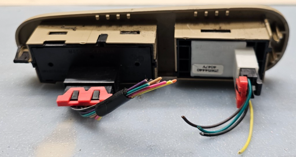 🔥00-05 Buick Lesabre Front Right Passenger Window Switch Temperature Control