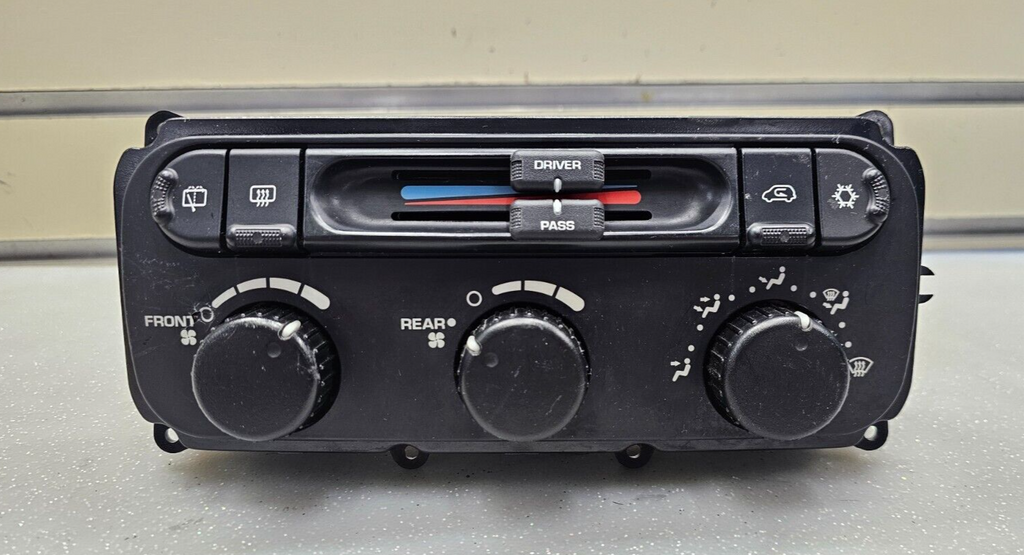 🔥04-07 Dodge Caravan Town Country Dash AC Climate Temperature Heater Control oe