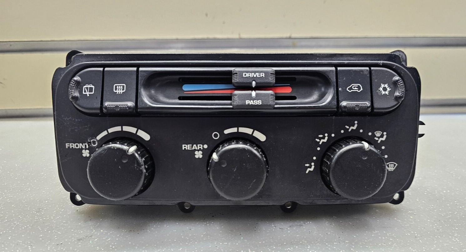 🔥04-07 Dodge Caravan Town Country Dash AC Climate Temperature Heater Control oe