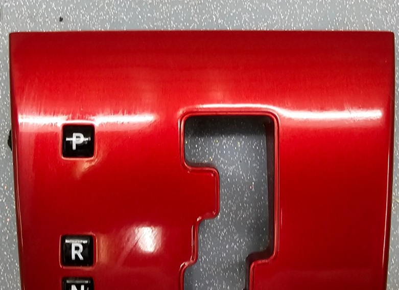 🔥07-09 DODGE CALIBER GEAR TRANSMISSION SHIFTER SHIFT BEZEL TRIM RED