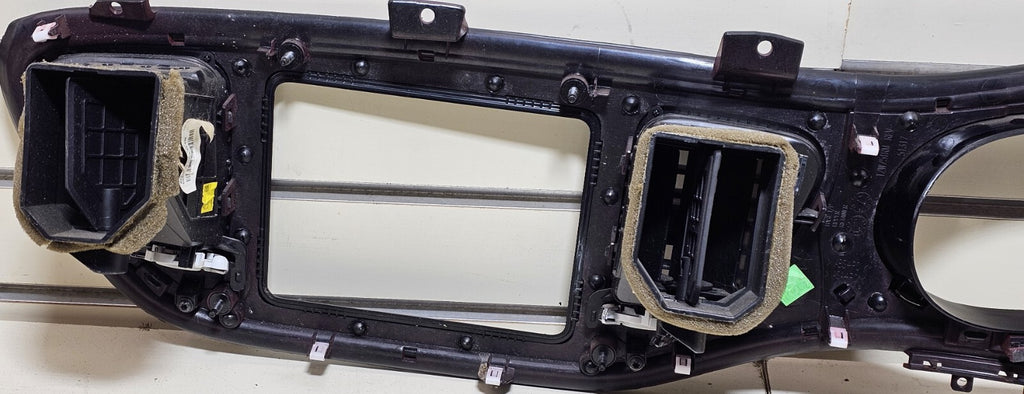🔥13- 16 DODGE DART CLUSTER RADIO BEZEL WITH NAVIGATION DISPLAY SCREEN black/red