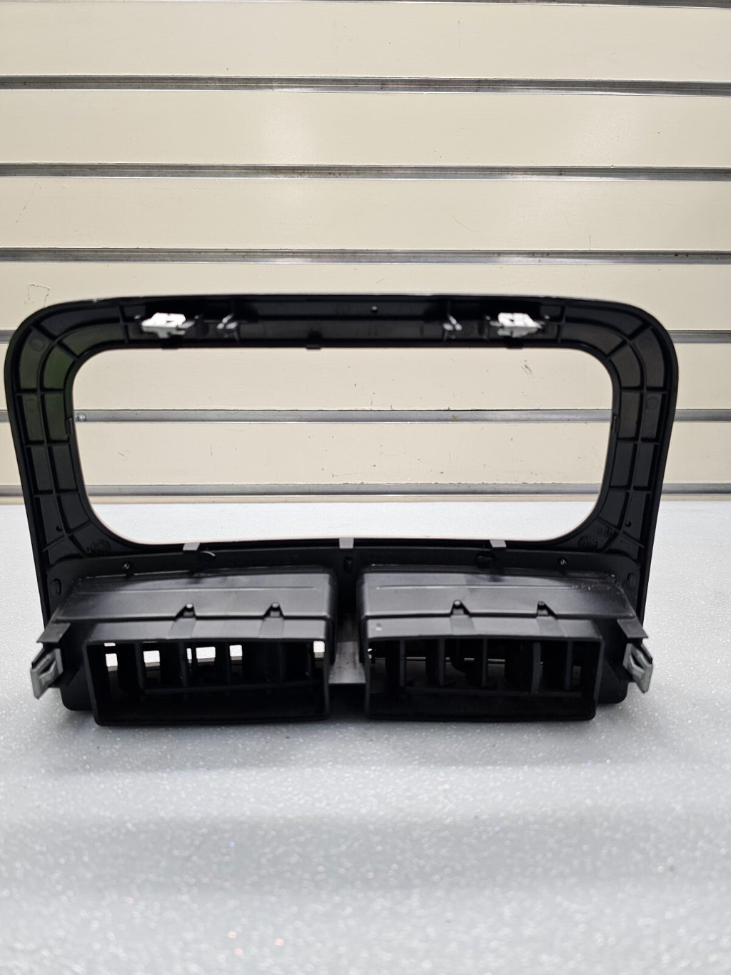 🔥99-04 Jeep Grand Cherokee Center Dash RADIO Bezel A/C Air Vent Trim SILVER