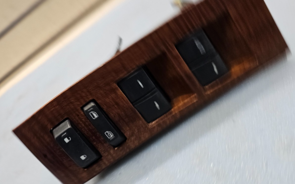 🔥06-10 EXPLORER MOUNTAINEER FRONT LEFT DRIVER MASTER POWER WINDOW SWITCH WOOD