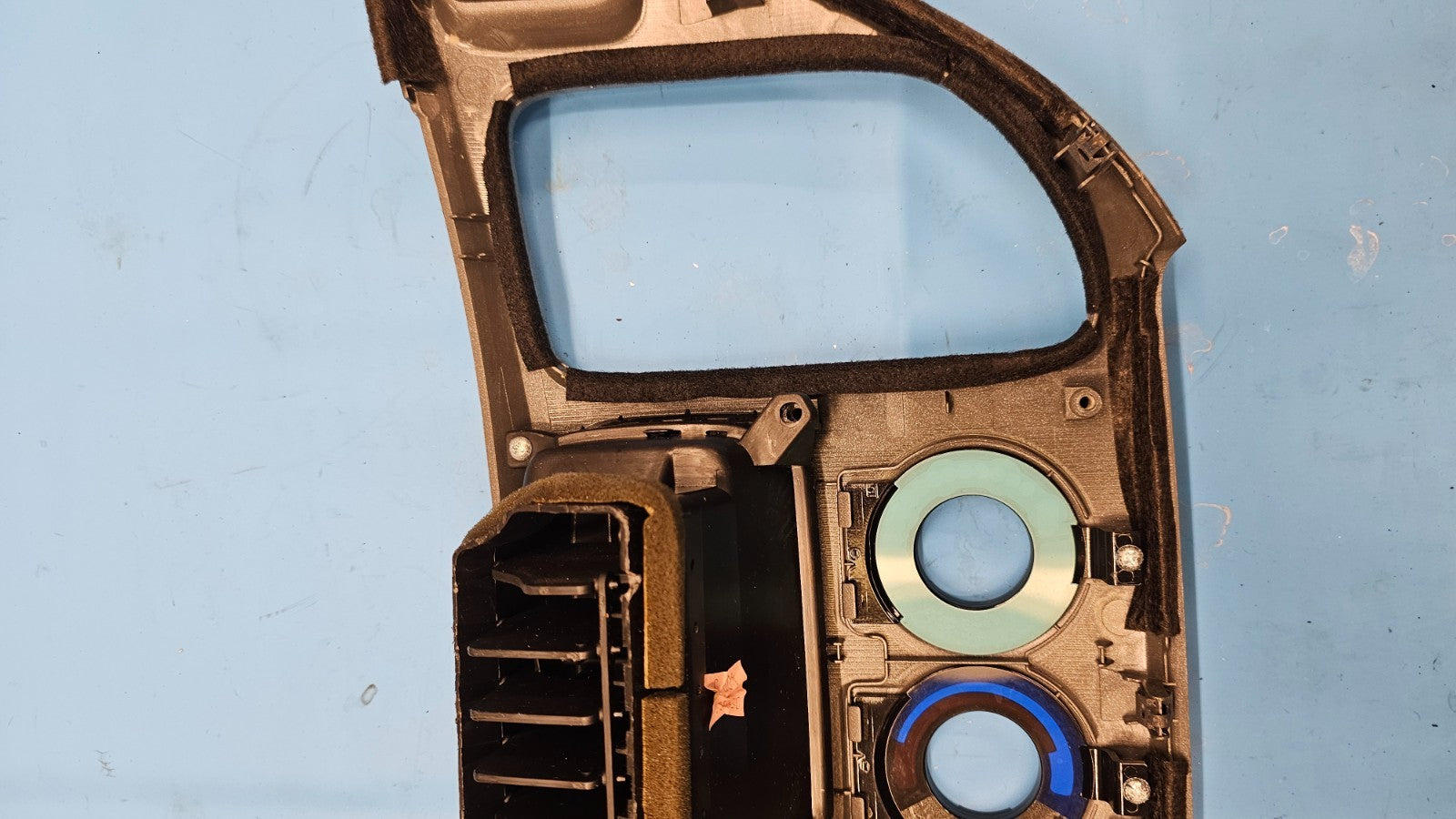 🔥05-10 Honda Odyssey Center Dash Radio Climate Control Bezel Trim Panel Silver