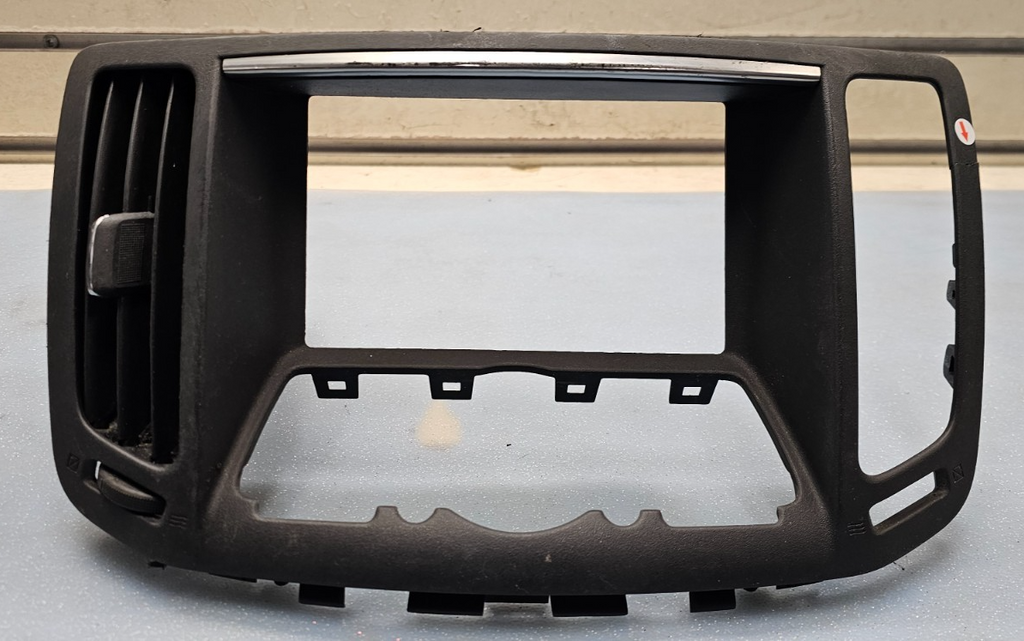🔥08-13 Infiniti G25 G35 G37 Dash Radio Stereo Bezel Trim Instrument Panel Black