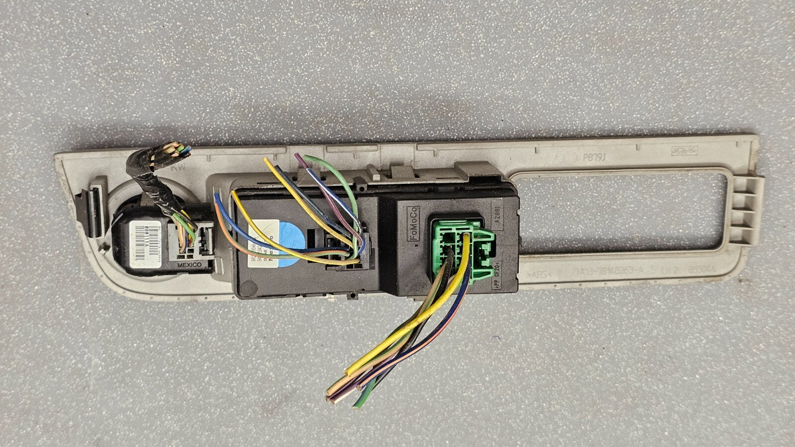🔥 07-10 Lincoln MKX Front Left Driver Door Power Window Master Switch Tan OEM