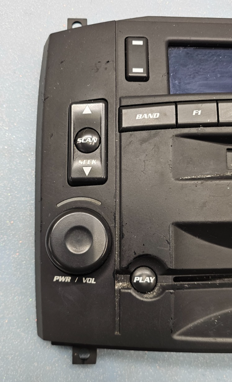🔥04-07 Cadillac CTS AM FM Stereo Audio Display CD Radio Receiver Black OEM