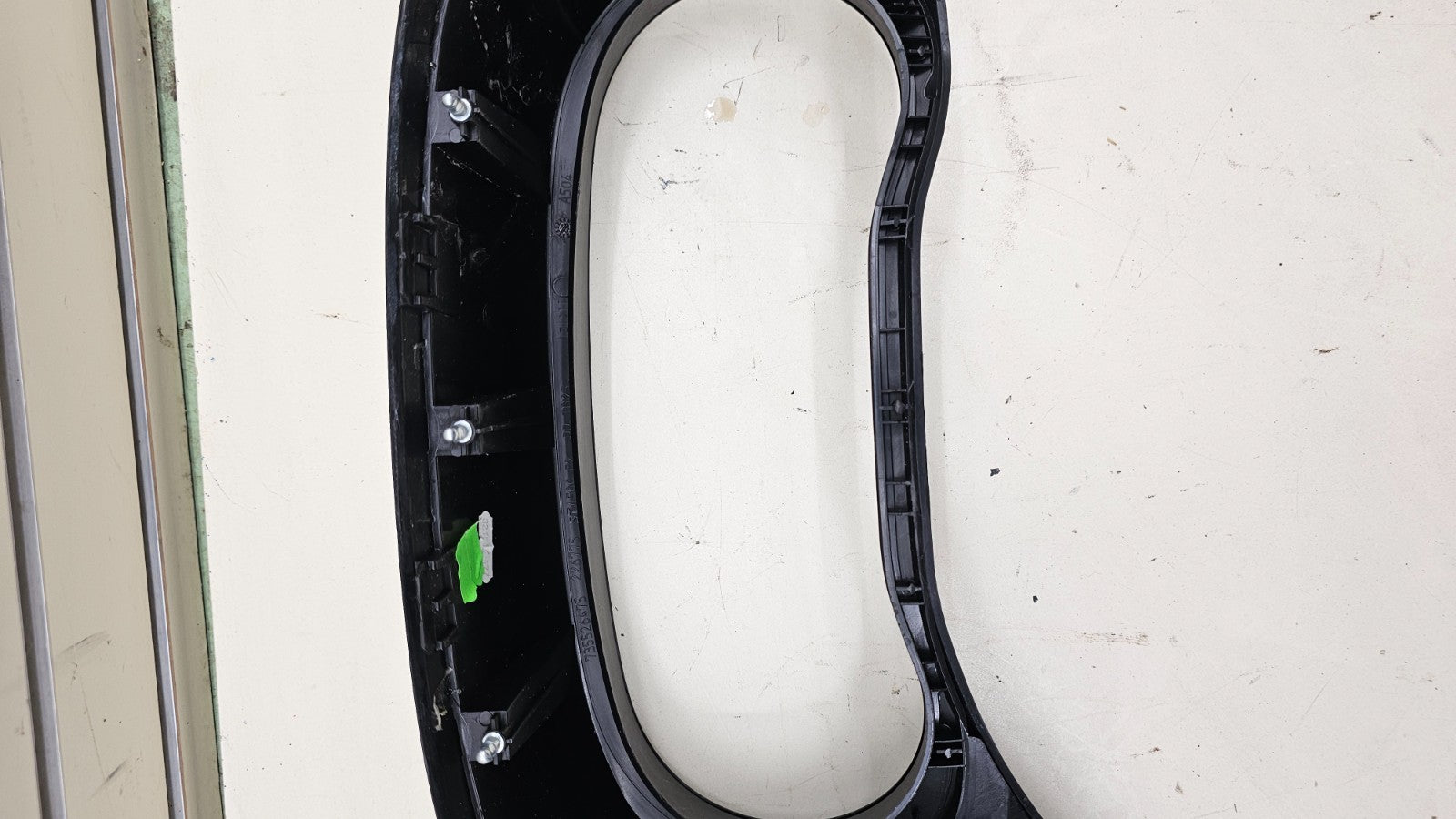 🔥14-17 Fiat 500L Dash Instrument Cluster Speedometer Tachometer Bezel Black