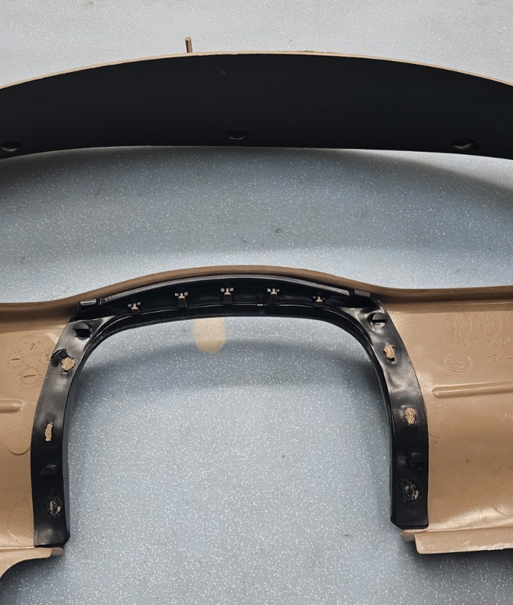 🔥95-06 RANGER EXPLORER Dash INSTRUMENT Cluster BEZEL Speedometer Trim TAN C15