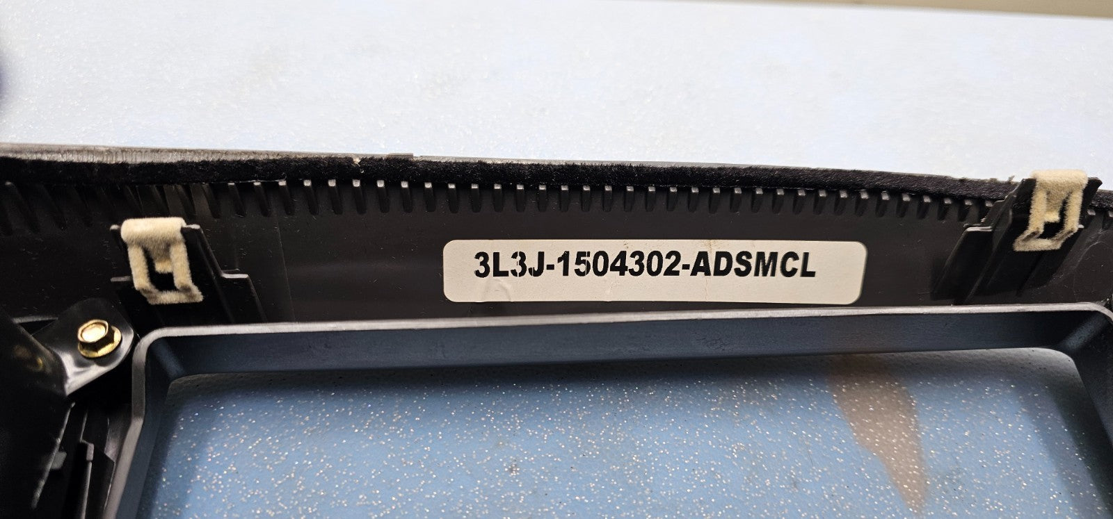 🔥1999-2003 FORD F150 F250 Expedition Dash Climate Control Radio Bezel BLACK OEM