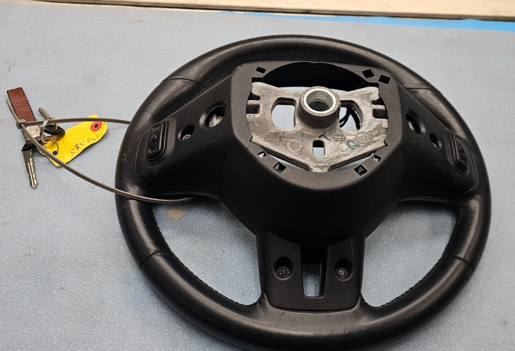 🔥13-16 DODGE DART STEERING COLUMN LEATHER & BLUETOOTH W/O PREMIUM CLUSTER BLACK