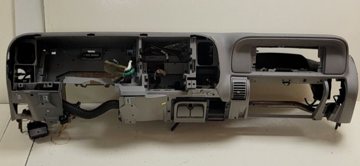 🔥95-99 CHEVY GMC SILVERADO C/K Dashboard DASH CORE Frame Mount UP Box GREY DB2
