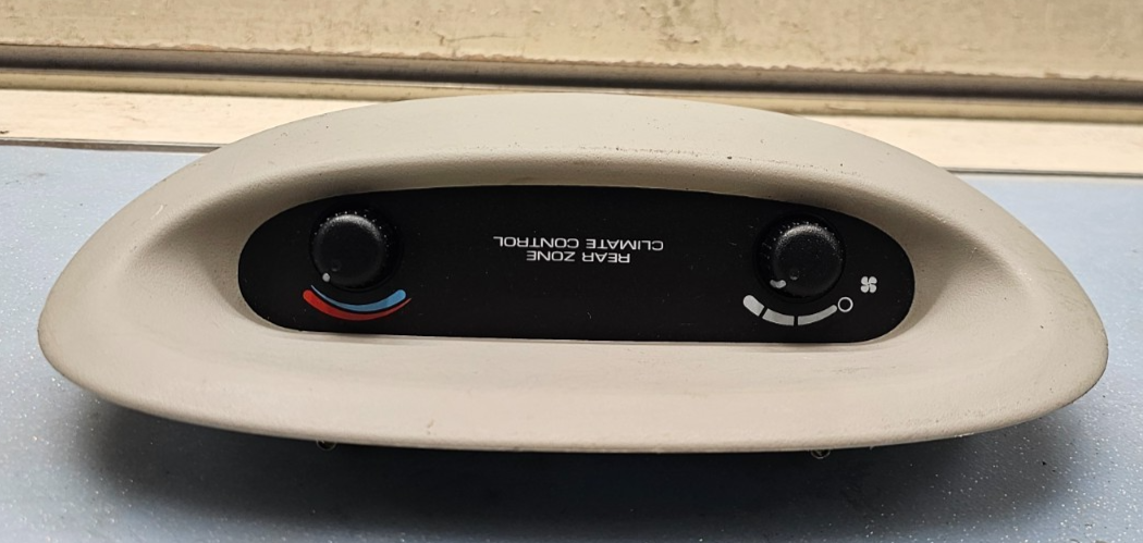 🔥01-07 Caravan Town Country Rear Roof Climate Control Panel Temp A/C Heater Tan