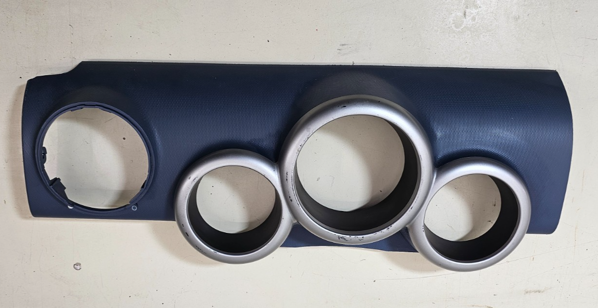 🔥03-06 Honda Element Speedometer Cluster Bezel Trim Instrument Panel Blue OEM