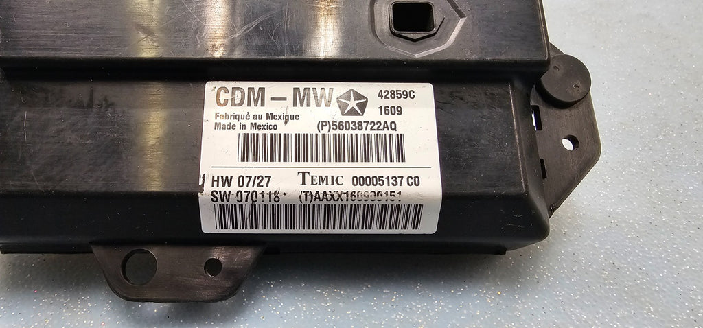 🔥05-10 CHRYSLER 300 Charger magnum  FRONT DOOR WINDOW CONTROL MODULE MEMORY