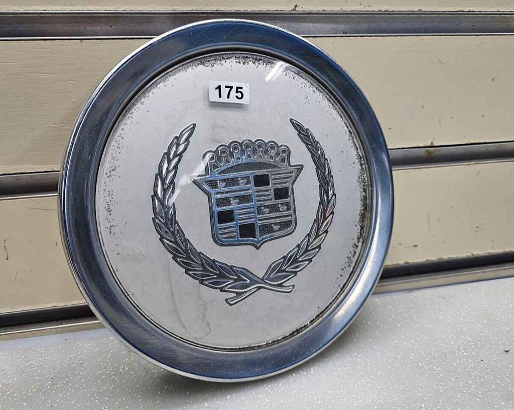 88-91 Cadillac Deville Front Rear LH/RH Wheel Center Cap Hubcap Silver Lower OEM