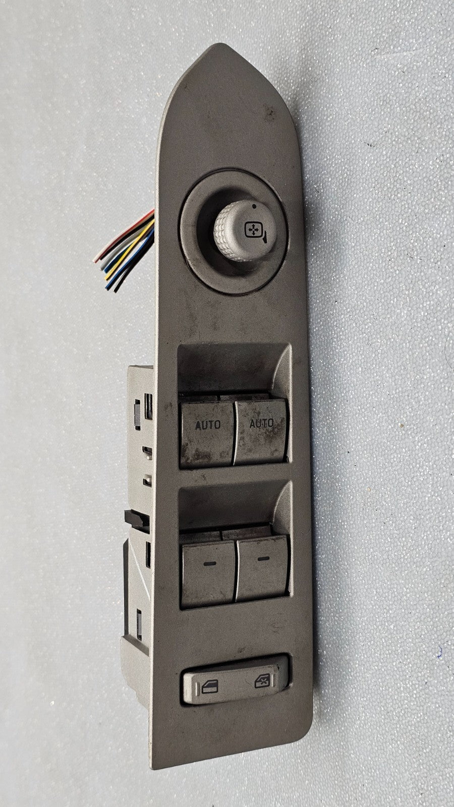 06-10 Navigator MKZ Driver Master Power Window Switch Regulator Assembly Silver