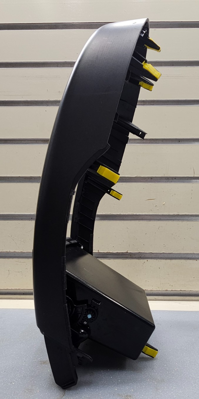 🔥12-13 SOUL Radio Bezel Lower Center Climate Dash Trim Panel Cubby Black OEM