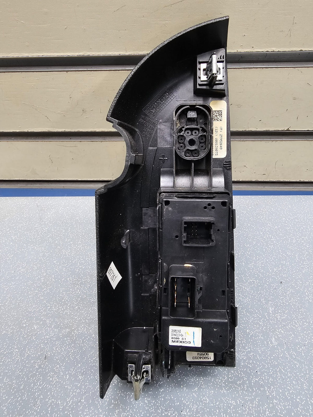 07-13 CHEVY SILVERADO SIERRA LEFT DRIVER MASTER POWER WINDOW SWITCH SILVER WS47