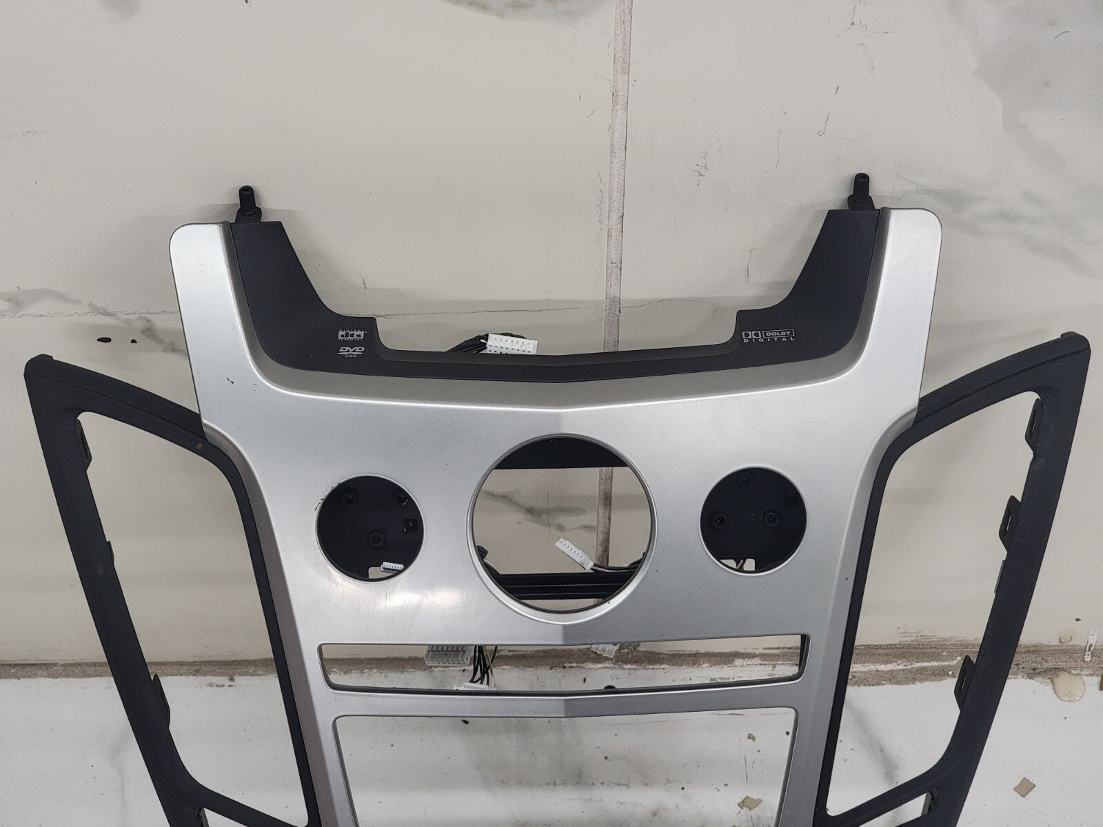 🔥2008-2013 Cadillac CTS Radio Control Panel trim bezel gray B44