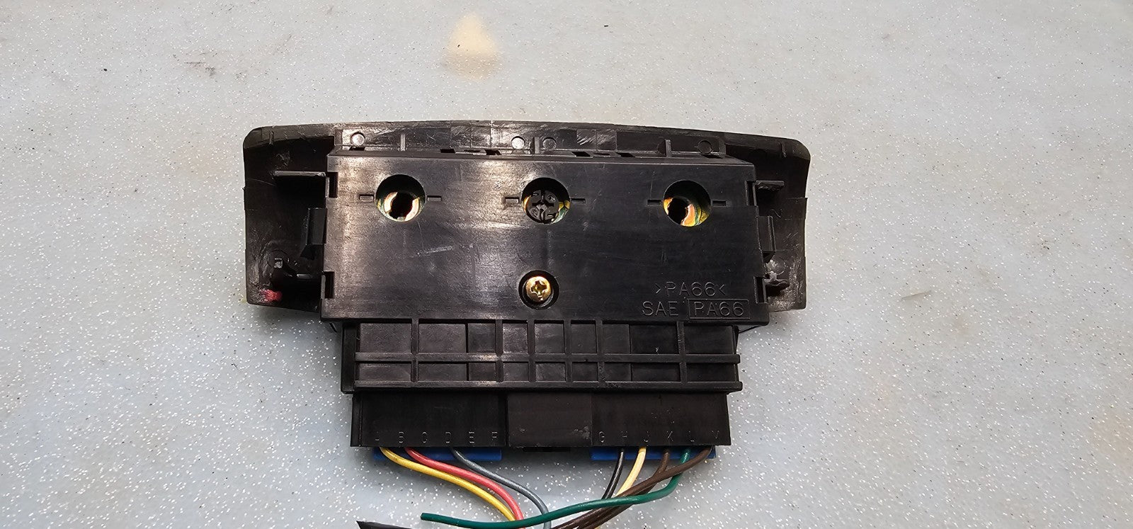 🔥96-99 SATURN SC SL SW Rear Window Defogger Switch traction control Black OEM