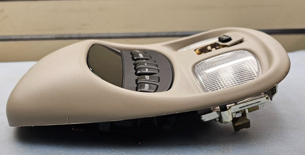🔥99-04 Jeep Grand Cherokee Overhead Console Interior Dome Map Light Storage TAN