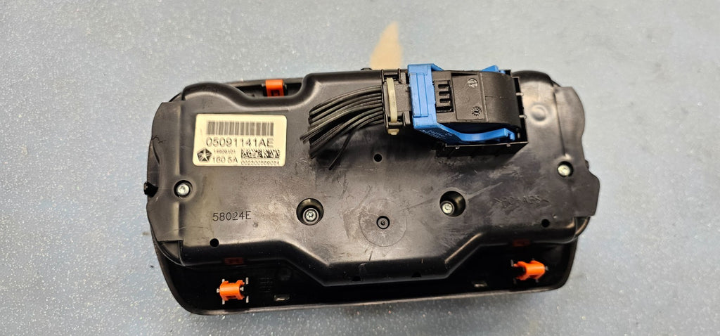 🔥13-16 DODGE DART Dash AC A/C HVAC Heater Temperature Climate Control Black