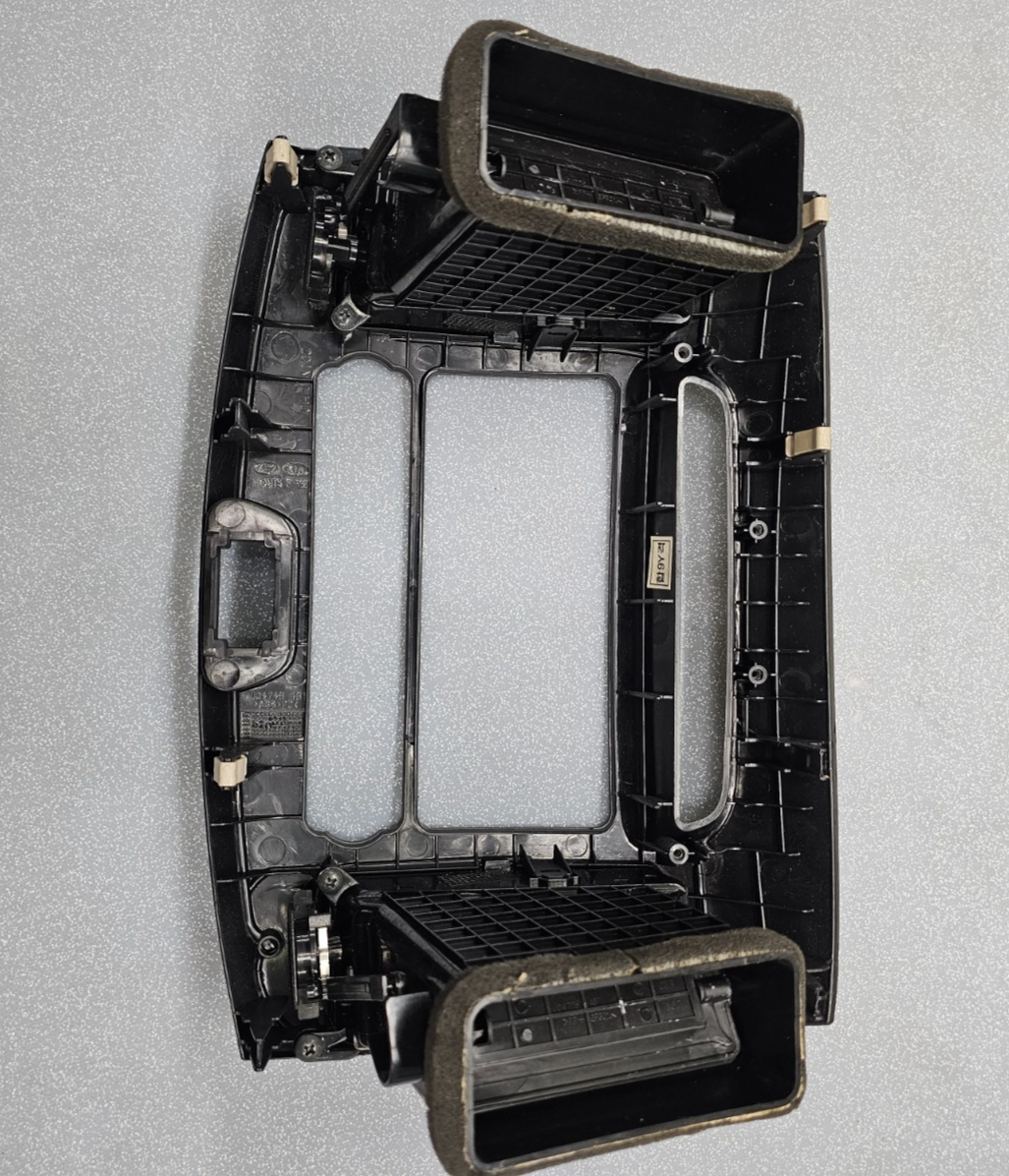 🔥07-10 Elantra Dash FM Radio Display Stereo Bezel Trim Instrument Panel BLACK