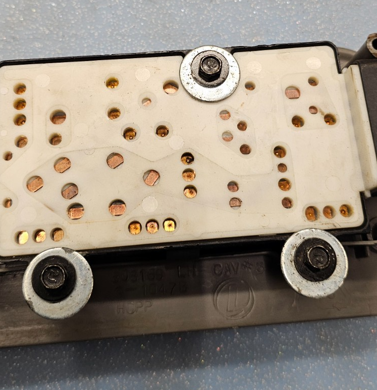 🔥99-02 SILVERADO SIERRA 8 WAY FRONT LEFT DRIVER MASTER SEAT SWITCH ASSEMBLY TAN