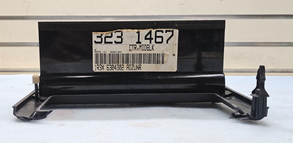🔥94-04 Mustang Center Dash AC A/C HVAC Air Vent Heater Panel Trim Bezel Black