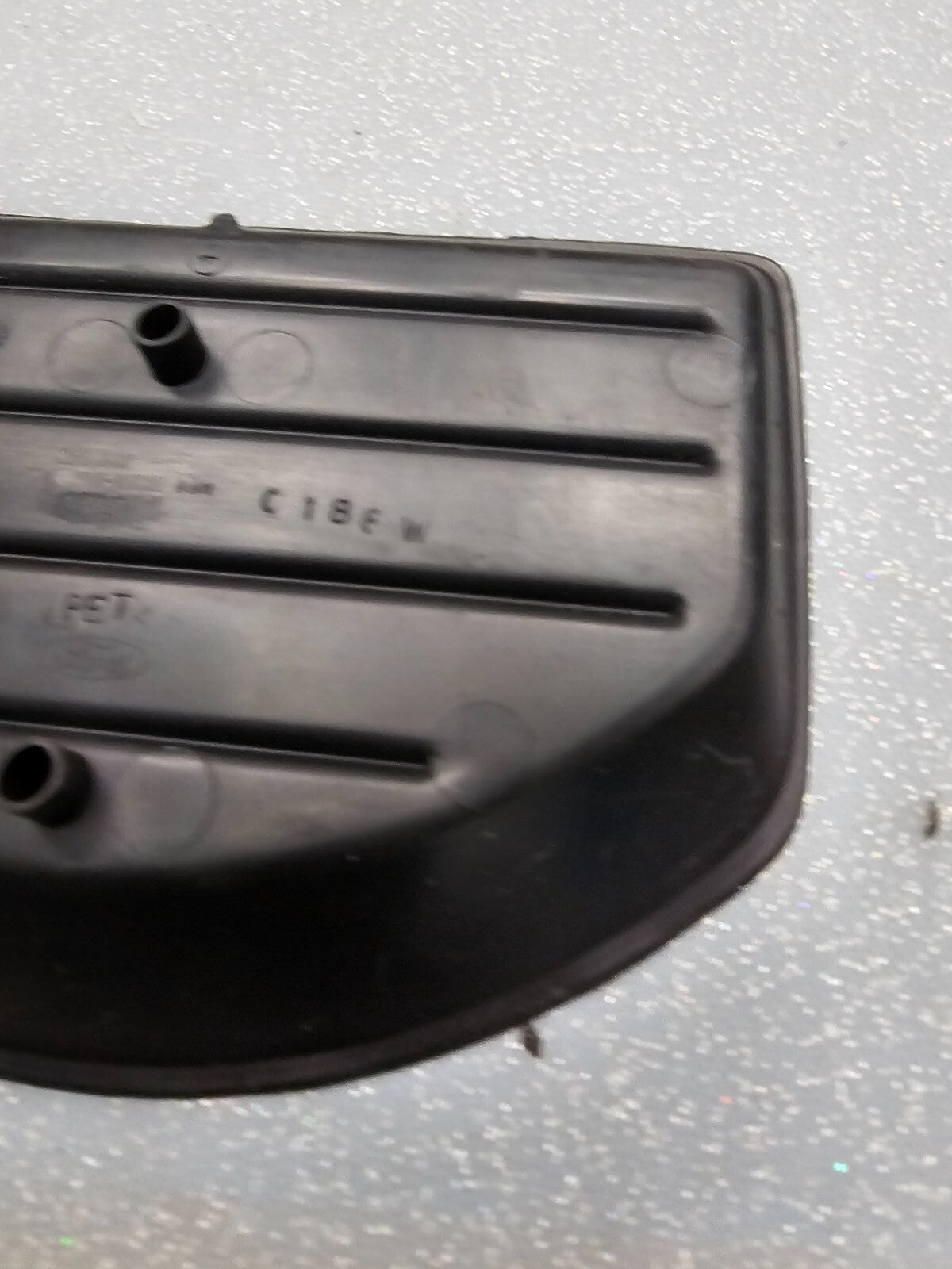 🔥07-10 EDGE Upper Dash Rubber Coin Tray Storage Mat Rubber Liner Console Black