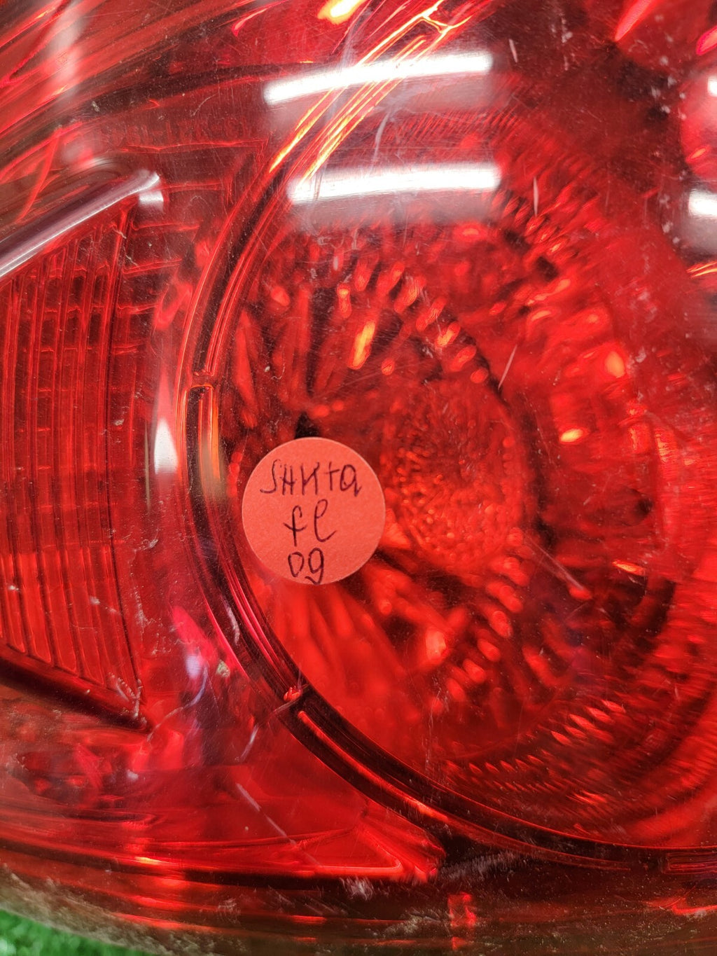 🔥07-09 Hyundai Santa Fe Tail Light Assembly Lamp Right Passenger Chrome OEM