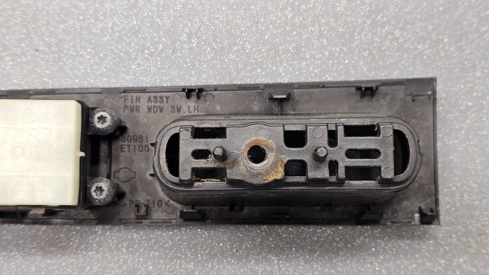 07-10 Nissan Sentra Front Left Driver Master Power Window Switch Assembly Black