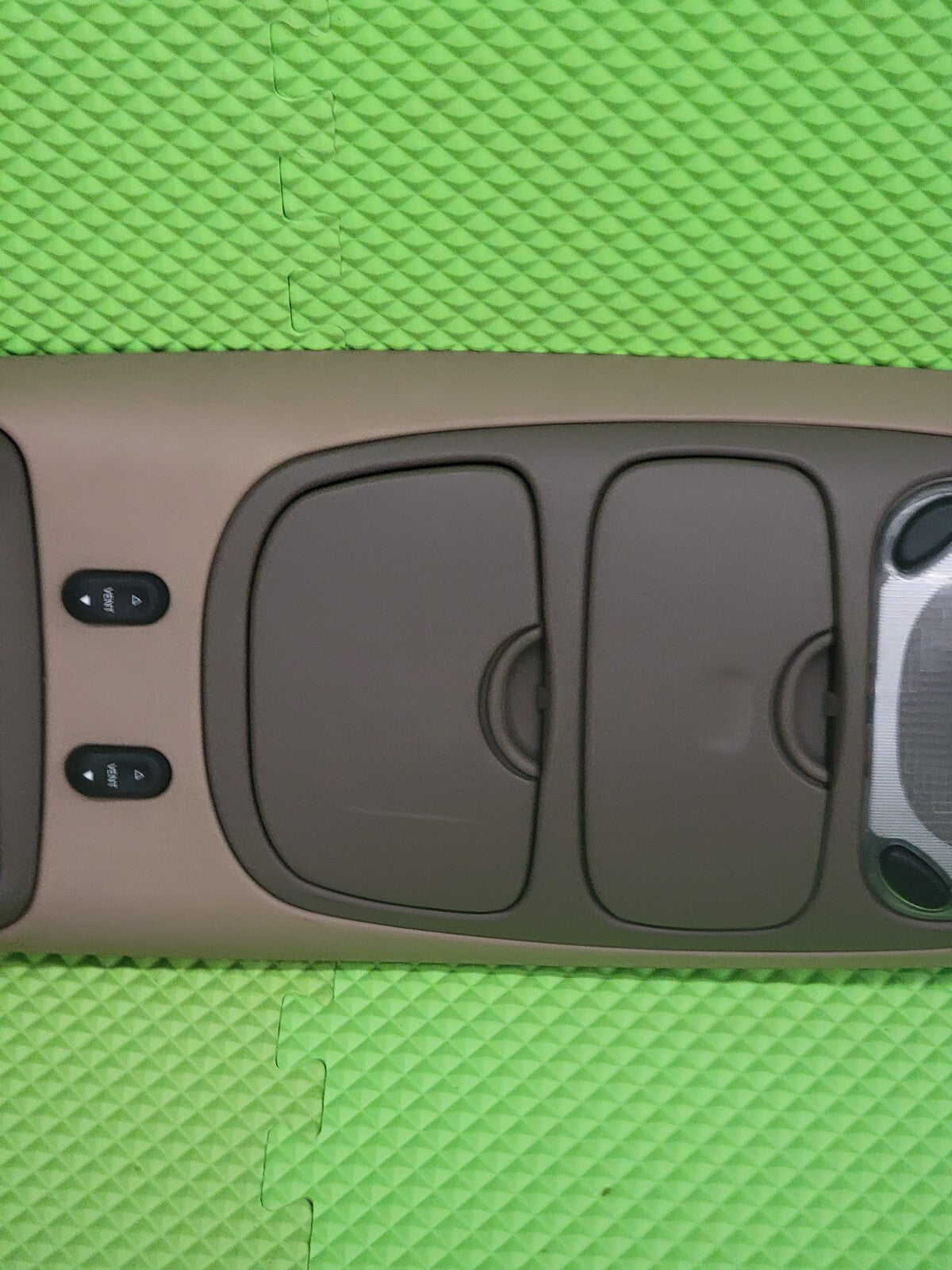 🔥97-02 Ford Expedition Overhead Climate Console Map Light Display OEM TAN
