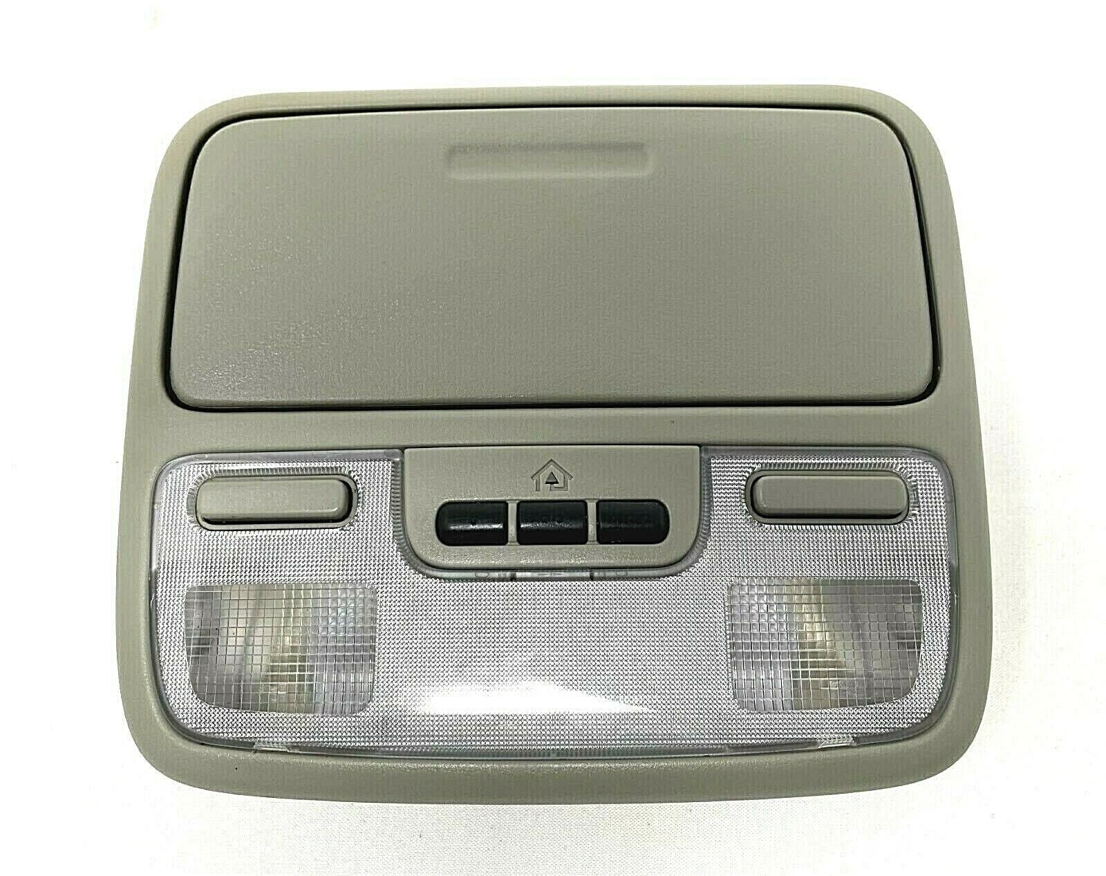 🔥98-04 Honda  Odyssey/Accord /CR-V /Pilot  Dome Light Overhead Console Gray OEM