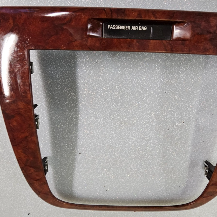 🔥06-13 Impala Center Dash AM FM Radio Stereo Display Trim Panel Bezel Wood