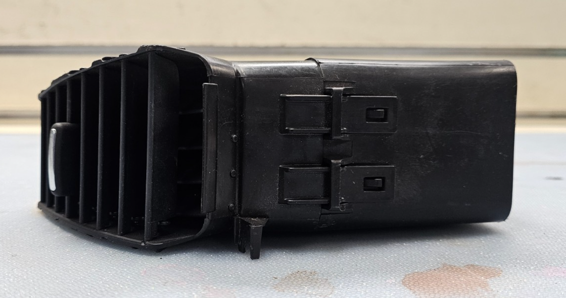 🔥04-09 Outback Legacy Dash Left Driver AC A/C HVAC Air Vent Heater Panel Black