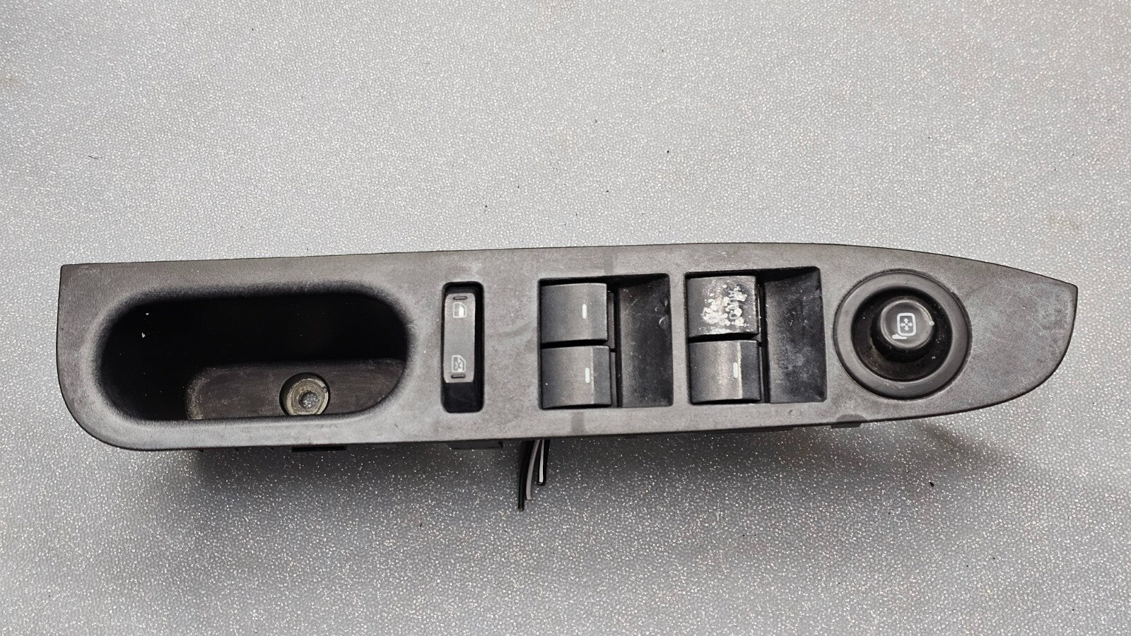 12-18 Focus Escape Front Left Driver Master Power Window Switch Regulator Black